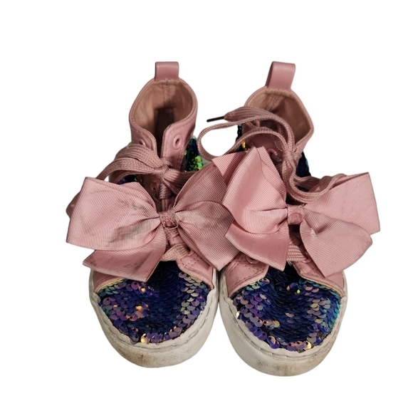 Jojo Siwa Sequin Bowtie Hightops - Picture 2 of 12